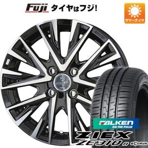 【新品国産4穴100車】 夏タイヤ ホイール4本セット 185/60R15 ファルケン ジークス Z...