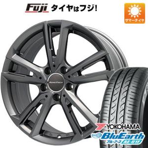 【新品】輸入車用 ボルボ（V40 クロスカントリー） 夏タイヤ ホイール4本セット 205/60R16 ヨコハマ ブルーアース AE-01F ユーロテック ガヤ ソリ 16インチ｜fujicorporation