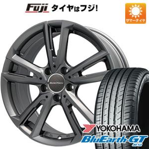 【新品】輸入車用 ボルボ（V60） 夏タイヤ ホイール4本セット 215/55R16 ヨコハマ ブルーアース GT AE51 ユーロテック ガヤ ソリ 16インチ｜fujicorporation