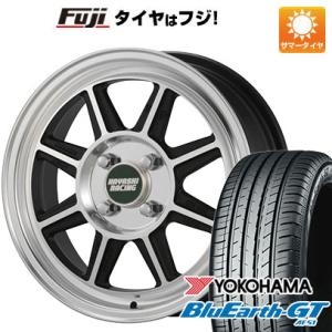 【新品国産4穴100車】 夏タイヤ ホイール4本セット 185/65R15 ヨコハマ ブルーアース GT AE51 ハヤシレーシング ハヤシストリート タイプSTF 15インチ｜fujicorporation