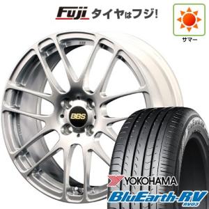 【パンク保証付き】【新品国産4穴100車】 夏タイヤ ホイール４本セット 185/65R15 ヨコハマ ブルーアース RV-03 BBS JAPAN RE-L2 15インチ｜fujicorporation