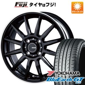 【新品国産4穴100車】 夏タイヤ ホイール４本セット 185/65R15 ヨコハマ ブルーアース GT AE51 インターミラノ インフィニティ F12 15インチ｜fujicorporation