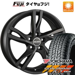 【新品】輸入車用 ボルボ（XC90） 夏タイヤ ホイール4本セット 235/60R18 ヨコハマ ジオランダー A/T G015 RBL MAK ストックホルム 18インチ｜fujicorporation