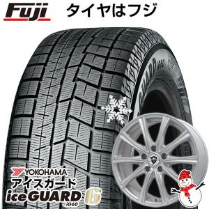 【新品】プリウス50系専用 スタッドレスタイヤ ホイール4本セット 195/65R15 ヨコハマ アイスガード シックスIG60 ブランドル ER16 トヨタ車専用 15インチ｜fujicorporation