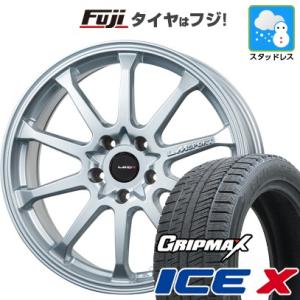 【新品】クラウン/マークX用 スタッドレスタイヤ ホイール4本セット 215/60R16 グリップマ...