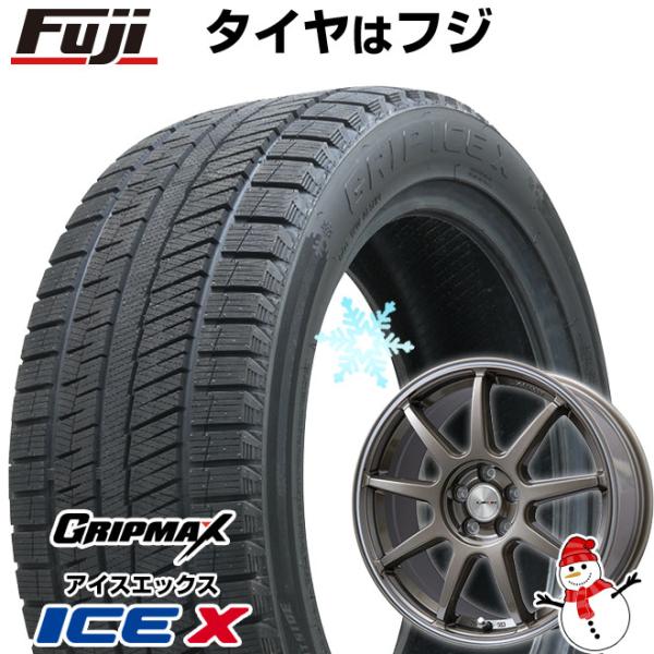 【新品】クラウン/マークX用 スタッドレスタイヤ ホイール4本セット 215/60R16 グリップマ...