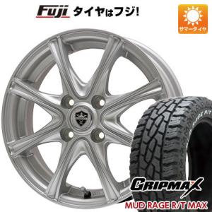 【新品国産5穴114.3車】 夏タイヤ ホイール4本セット 195/65R15 グリップマックス マッドレイジR/T MAX RWL(限定) ブランドル ER16 15インチ｜fujicorporation