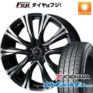 【新品国産5穴100車】 夏タイヤ ホイール4本セット 195/65R15 ヨコハマ ブルーアース ES32 WEDS レオニス VR 15インチ｜fujicorporation