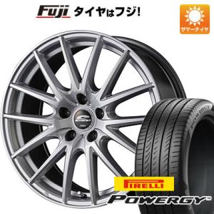 【新品国産5穴114.3車】 夏タイヤ ホイール4本セット 205/65R15 ピレリ パワジー M...