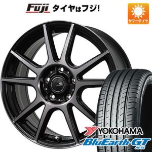 【新品国産5穴114.3車】 夏タイヤ ホイール4本セット 205/65R15 ヨコハマ ブルーアー...