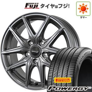 【新品国産車用 5穴114.3車】 夏タイヤ ホイール4本セット 205/65R15 ピレリ パワジ...