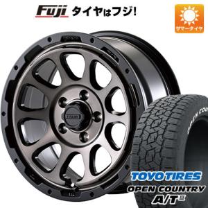 【新品国産5穴114.3車】 夏タイヤ ホイール４本セット 245/65R17 トーヨー オープンカントリー A/T III RWL/RBL モーターファーム ファームD10 17インチ｜fujicorporation