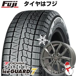 【パンク保証付】【新品】輸入車用 マカン スタッドレスタイヤ ホイール4本セット 235/60R18 ヨコハマ アイスガード セブンIG70 ユーロテック MP-LINE 18インチ｜fujicorporation