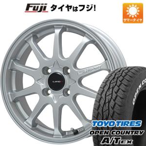 【新品】ライズ/ロッキー（ガソリン） 夏タイヤ ホイール4本セット 195/65R16 トーヨー オープンカントリー A/T EX レアマイスター LMスポーツLM-10R 16インチ｜fujicorporation