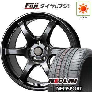 【新品】スイフトスポーツ 夏タイヤ ホイール４本セット 195/45R17 ネオリン ネオスポーツ(...