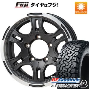 【新品】ジムニーシエラ 夏タイヤ ホイール4本セット 235/75R15 BFグッドリッチ オールテレーンT/A KO2 RWL/RBL モンツァ HI-BLOCK レックス  15インチ