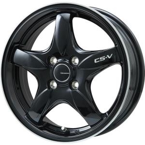 【新品国産4穴100車】 スタッドレスタイヤ ホイール4本セット 175/65R15 ブリヂストン ブリザック VRX2 レアマイスター CS-V 15インチ｜fujicorporation