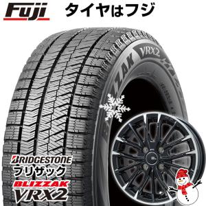 【新品国産4穴100車】 スタッドレスタイヤ ホイール4本セット 175/65R15 ブリヂストン ブリザック VRX2 ブランドルライン DF-10M 15インチ｜fujicorporation