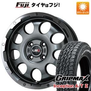 【新品 軽自動車】軽トラ 夏タイヤ ホイール4本セット 145R12C 80/78N グリップマックス インセプション A/TII RWL(限定) レアマイスター LMG CS-9 12インチ｜fujicorporation