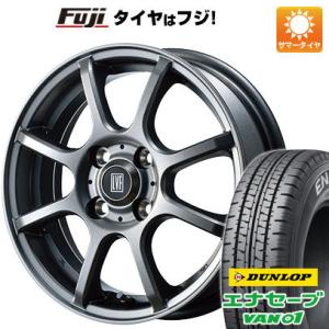 【新品 軽自動車】軽トラ 軽バン 夏タイヤ ホイール4本セット 145R12 6PR ダンロップ エ...