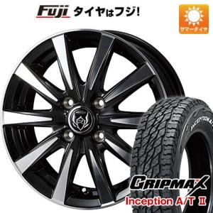 【新品 軽自動車】軽トラ 夏タイヤ ホイール4本セット 145R12C 80/78N グリップマック...