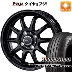 【新品 軽自動車】軽トラ 軽バン 夏タイヤ ホイール4本セット 145/80R12 80/78N ブ...