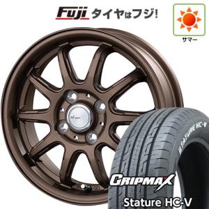 【新品 軽自動車】軽トラ 夏タイヤ ホイール4本セット 145/80R12 80/78Q グリップマ...