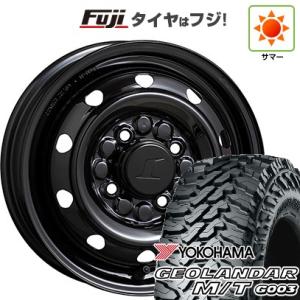 【新品 軽自動車】軽トラ 軽バン 夏タイヤ ホイール4本セット 145/80R12 80/78N ヨコハマ ジオランダー M/T G003 トピー スチールホイル M74 12インチ｜fujicorporation