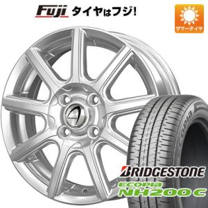 【新品 軽自動車】夏タイヤ ホイール4本セット 155/65R13 ブリヂストン エコピア NH200 C テクノピア アルテミス NS9 13インチ｜fujicorporation