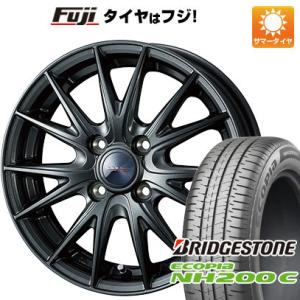 【新品 軽自動車】夏タイヤ ホイール4本セット 155/65R13 ブリヂストン エコピア NH200 C ウェッズ ヴェルバ スポルト2 13インチ｜fujicorporation