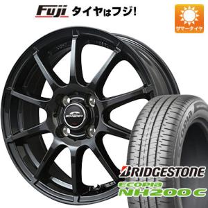 【新品 軽自動車】夏タイヤ ホイール4本セット 155/65R13 ブリヂストン エコピア NH200 C MID シュナイダー スタッグ ストロングガンメタ 13インチ｜fujicorporation