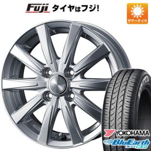 【新品 軽自動車】夏タイヤ ホイール4本セット 165/70R13 ヨコハマ ブルーアース AE-01 ウェッズ ジョーカー スピリッツ 13インチ｜fujicorporation