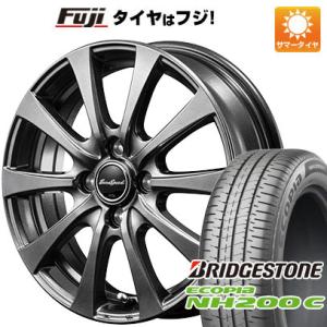 【新品 軽自動車】夏タイヤ ホイール4本セット 145/80R13 ブリヂストン エコピア NH20...