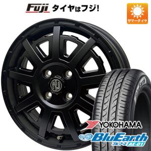 【新品 軽自動車】アトレーワゴン夏タイヤ ホイール4本セット 165/65R13 ヨコハマ ブルーアース AE-01 リヴァイ オフロード プラスティックボム 13インチ｜fujicorporation