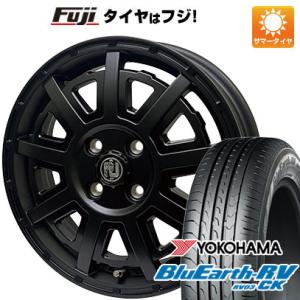 【パンク保証付】【新品 軽自動車】夏タイヤ ホイール4本セット 165/65R13 ヨコハマ ブルーアース RV-03CK リヴァイ オフロード プラスティックボム 13インチ｜fujicorporation