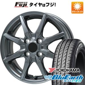 【新品 軽自動車】 サマータイヤ ホイール4本セット 145/80R13 ヨコハマ ブルーアース A...