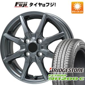 【新品 軽自動車】 サマータイヤ ホイール4本セット 155/65R13 ブリヂストン エコピア N...