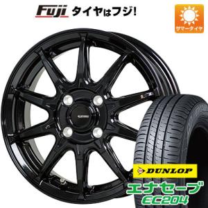 【新品 軽自動車】 夏タイヤ ホイール４本セット 155/65R13 ダンロップ エナセーブ EC204 ホットスタッフ ジースピード G-05 13インチ｜fujicorporation