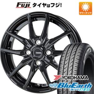 クーポン配布中 【新品 軽自動車】 サマータイヤ ホイール4本セット 165/70R13 ヨコハマ ブルーアース AE-01 ホットスタッフ ジースピード G-02 13インチ｜fujicorporation