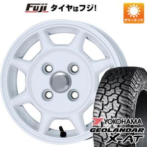 【新品 軽自動車】N-BOX タント ワゴンR 夏タイヤ ホイール4本セット 155/65R14 ヨコハマ ジオランダー X-AT G016 エンケイ SAMシリーズ タフ 14インチ｜fujicorporation