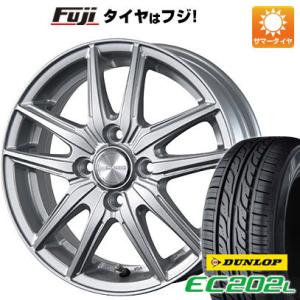 【新品 軽自動車】夏タイヤ ホイール4本セット 165/55R14 ダンロップ EC202L ブリヂ...