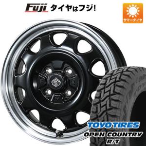 【新品 軽自動車】N-BOX タント ワゴンR 夏タイヤ ホイール4本セット 155/65R14 トーヨー オープンカントリー R/T RBL トピー ランドフット SWZ 14インチ｜fujicorporation