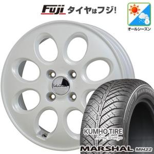 【新品 軽自動車】ソリオ ハスラー オールシーズンタイヤ ホイール４本セット 165/70R14 ク...