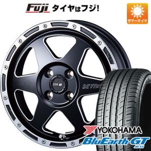 【新品 軽自動車】N-BOX タント スペーシア 夏タイヤ ホイール４本セット 155/65R14 ヨコハマ ブルーアース GT AE51 SSR ディバイド TR-6 14インチ｜fujicorporation