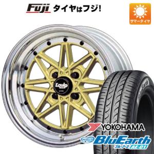 【新品 軽自動車】N-BOX タント スペーシア サマータイヤ ホイール4本セット 155/65R14 ヨコハマ ブルーアース AE-01 ワーク エクイップ 03 14インチ｜fujicorporation