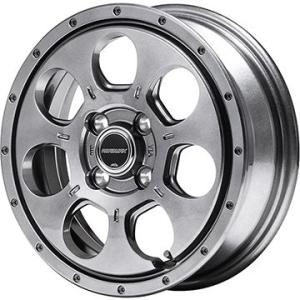 【新品 軽自動車】N-BOX タント スペーシア サマータイヤ ホイール4本セット 155/65R14 ダンロップ EC202L MID ロードマックス マッドエージェント 14インチ｜fujicorporation