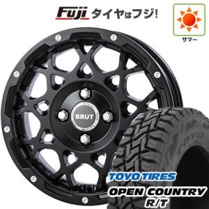 【新品 軽自動車】N-BOX タント スペーシア 夏タイヤ ホイール４本セット 155/65R14 トーヨー オープンカントリー R/T RBL トライスター BRUT BR-55 14インチ｜fujicorporation