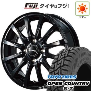 新品 N-BOX タント スペーシア サマータイヤ ホイール4本セット 155/65R14 トーヨー オープンカントリー R/T RBL トピー アザーネ FB【限定】 14インチ｜fujicorporation