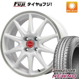 【新品 軽自動車】N-BOX タント ワゴンR 夏タイヤ ホイール4本セット 155/65R14 ブリヂストン ニューノ(限定) レアマイスター LMスポーツRS10 14インチ