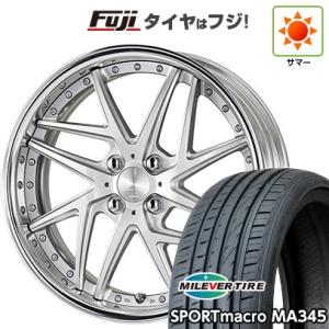 【新品 軽自動車】 サマータイヤ ホイール4本セット 165/40R17 ミレバー スポーツマクロ MA345（限定） ワーク リザルタード メッシュ2 17インチ｜fujicorporation